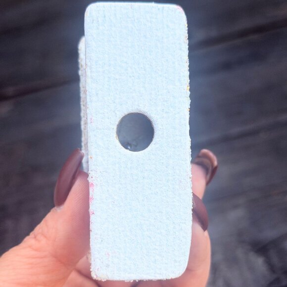 Vintage Fireplace Christmas Holiday Ornament (insert light in fire) - Picture 9 of 9